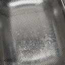 Rachael Ray Tools and Gadgets Over-The-Sink Colander/Strainer, 4.5 Quart, Stainless Steel with Agave Blue Handles