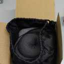 SZXYX Travel Pillows - 100% Pure Memory Foam Neck Pillow for Airplanes, Comfortable Breathable Cover, 360° Support Stowable Pillows for Sleeping, Car, Airport Travel Essentials Dark Grey