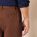 Amazon Essentials Mens Classic-Fit Wrinkle-Resistant Flat-Front Chino Pant (Available in Big & Tall) (36W x 34L, Brown)