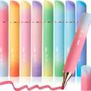 Mr. Pen- Glitter Highlighters, 8 Pack, Sunshine Colors, Chisel Tip Glitter Highlighter Markers for Journaling, Notes, Planners & Creative Highlighting