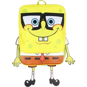 INTIMO SpongeBob SquarePants Backpack Character Design 3D Arms and Legs Funny School Travel Bag, One Size