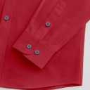 Boys Dress Shirts Long Sleeve, Boys Button Down Shirt Wrinkle-Free for Formal & Casual (Not Tie)