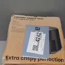 CHEFMAN 2 Qt Mini Air Fryer  Digital Space-Saving Compact Air Fryer with Nonstick and Dishwasher Safe Basket, Quick & Easy Meals in Minutes, Features Digital Timer and Shake Reminder  Black. Handle is broken