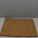 MIULEE Textured Boucle Throw Pillow Cover Brown Accent Solid Lumbar Pillow Case Decorative Vintage Soft Pack of 1 Couch Cushion Mid Century Chair Sofa Bedroom Livingroom Home Decor,20.x14 Inch