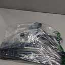 30 Pack Non Slip Jean Hangers, Space Saving Clothes Open Ended Hanger, Versatile Blanket Hangers for Heavy Pants, Scarf, Tablecloth, Slacks Women Men