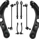 8PCS Front Lower Control Arm Kit Fit For Hyundai Elantra Veloster