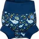 Splash About Happy Nappy Swim Diaper, Shark Reef, 12-24 Months