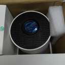 Mini Portable Projector with 4K Support, Bluetooth 5.4 WIFI6, 5watt Sound Base Speaker, 160 ANSI, Android 11, 210 Rotation , Auto Keystone Correction Video Projector HY300 ULTRA