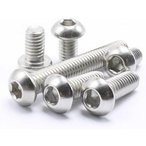 1/4-20 Stainless Steel 304 Hex Socket Button Head Cap Screws