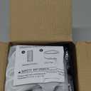 Galizey Picture Lights for Wall - Rechargeable Battery Operated Poster Lights with Remote - 13 RGB Color Magnetic Painting Light for Pictures Photo Frame Portrait, Dimmable & Timer (Black, 3 Pack)