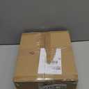 NADAMOO Freezer Organizer Bins, 2 Packs Large Expandable Stackable Chest Freezer Containers with Handle, Metal Adjustable Storage Baskets for Fridge, Deep Freezer, Cabinet, Kitchen, Pantry - Black