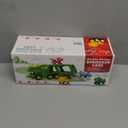 Toddler Car Toys for 1 2 3 4 5 Year Old Boy, 5-in-1 Dinosaur Vehicle Trucks Toys for Toddlers 1-3 with Sounds & Lights Toys for Boys 4-7 Toys for Age 2-4 Dinosaur Toys for Kids 3-5 (Green)