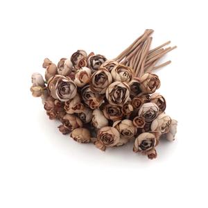 24 Stems Artificial Ranunculus Flowers - 96 Bloom Faux Silk Ranunculus Bouquet for Wedding Decorations, Home Décor, Holiday Arrangements & Large Event Centerpieces (Coffee