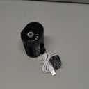 2025 AI Portable Fan Rechargeable, 4 Speeds 6600RPM Strong Airflow, Personal Waist Fan with up to 25H of Working Time, Hands-Free Hanging Neck Fan, Wearable Belt Fan for Camping, Outdoor, Jobsite (Black)