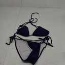 Buauty Bikini Sets for Womens Two Piece Swimsuits Halter String Triangle Bathing Suit Swim Sexy Tie Side Bottom Swimwear