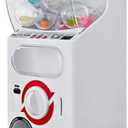 POZCMJM Capsule Vending Machine Kids Toys Mini Vending Machine 25 Cents Side Coin Operated Gumball Prize Machine Maker Arcade Fidget Toys Claw Machine Game For Adults Sensory Toys Dolls Gifts