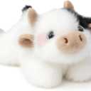 Adorable Cow Stuffed Animal Soft Plush Cow Plush Toy Cute Birthday Gifts for Kids Adults