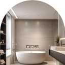 Arched Mirrors for Wall Decor, 12 x 12 Inch Bathroom Mirror Self Adhesive Glass Mirror Tiles High Clear Frameless Wall Mirrors for Decor Living Room,Entrance, Bedroom