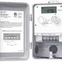 DEWENWILS Pool Pump Timer, Outdoor Digital Timer Box, 3HP 40A 240VAC, 7-Day 12 ON/Off Programmable Timer Switch for Pool Pump, Water Heater, Pool Filter, Landscape Lights, ETL Listed