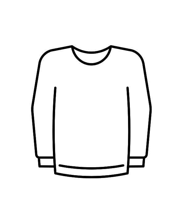  Crewneck Long Sleeve Top, Size XL, Pink Color
