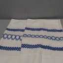 MIULEE Set of 2 Coastal Blue Boho Decorative Lumbar Pillow Covers 12x20 Inch Farmhouse Rustic Couch Throw Pillows Modern Summer Cushion Covers Retro Cute Macrame Woven Spring Decor for Bed Sofa Chair