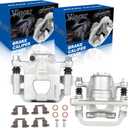 Pair of Rear Brake Calipers for Nissan Altima 2002-2023 Maxima 2003-2008/2019-2023 Rear Left and Rear Right with Bracket 19B2780+19B2781