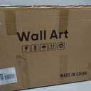 3D Textured Framed Black and White Abstract Wall Art Set of 3, 16x24 In, 16"w X 24"h X 3pcs