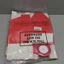 MotiMind 48 Pcs Valentine's Day Gift Boxes with Ribbon Small Party Favor Boxes with Lids Mini Treat Candy Container for Wedding Party Birthday and More (Red,6 Inch)