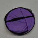 Beatrice Home Fashions Portable, Collapsible, Pop Up Kennel Travel Cat and Dog Crate, 24" L x 16.6" W x 16" H, Purple, XS