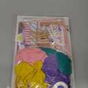 94 Piece Girls Rainbow Birthday Party Decorations Set with Balloons, Banner, Cake Toppers and Wall Cutouts