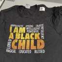 Kids I Am A Black Child - Black History Month African American T-Shirt, Medium
