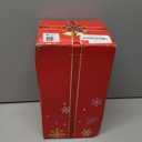 10" Christmas Snow Globe Lantern with Farm Snowman Lighted Swirling Glittering Snow Globes with Music & Timer, Christmas Decorations for Home Tabletop Indoor