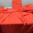 GraduationMall Matte Graduation Gown Cap Tassel Set 2025 for High School and Bachelor (54, Red)