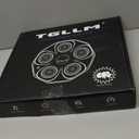 Music Boxing Machine, Interactive Punching Trainer with Boxing Gloves, Large Size Wall Mounted Electronic Boxing Target for Adult Kids, 9 Modes & 9 Speeds (Black)