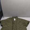 Women Puffer Vests Casual Lightweight Oversized Padded Jacket Coat Warm Quilted Vest Outerwear with Pockets S