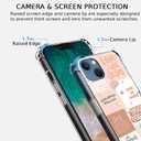 Boho Jesus Collage Case for iPhone 13,Christian Quote Bible Verse Pattern,Soft TPU Protective Cover Case Compatible with iPhone 13