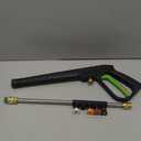 Pressure Washer Gun 3600 PSI with Extension Wand, Nozzle Holder & 5 Spray Tips, M22-14mm Fitting, Replacement for Ryobi, Karcher, Honda, Greenworks, Briggs & Stratton, Gas Power Washer