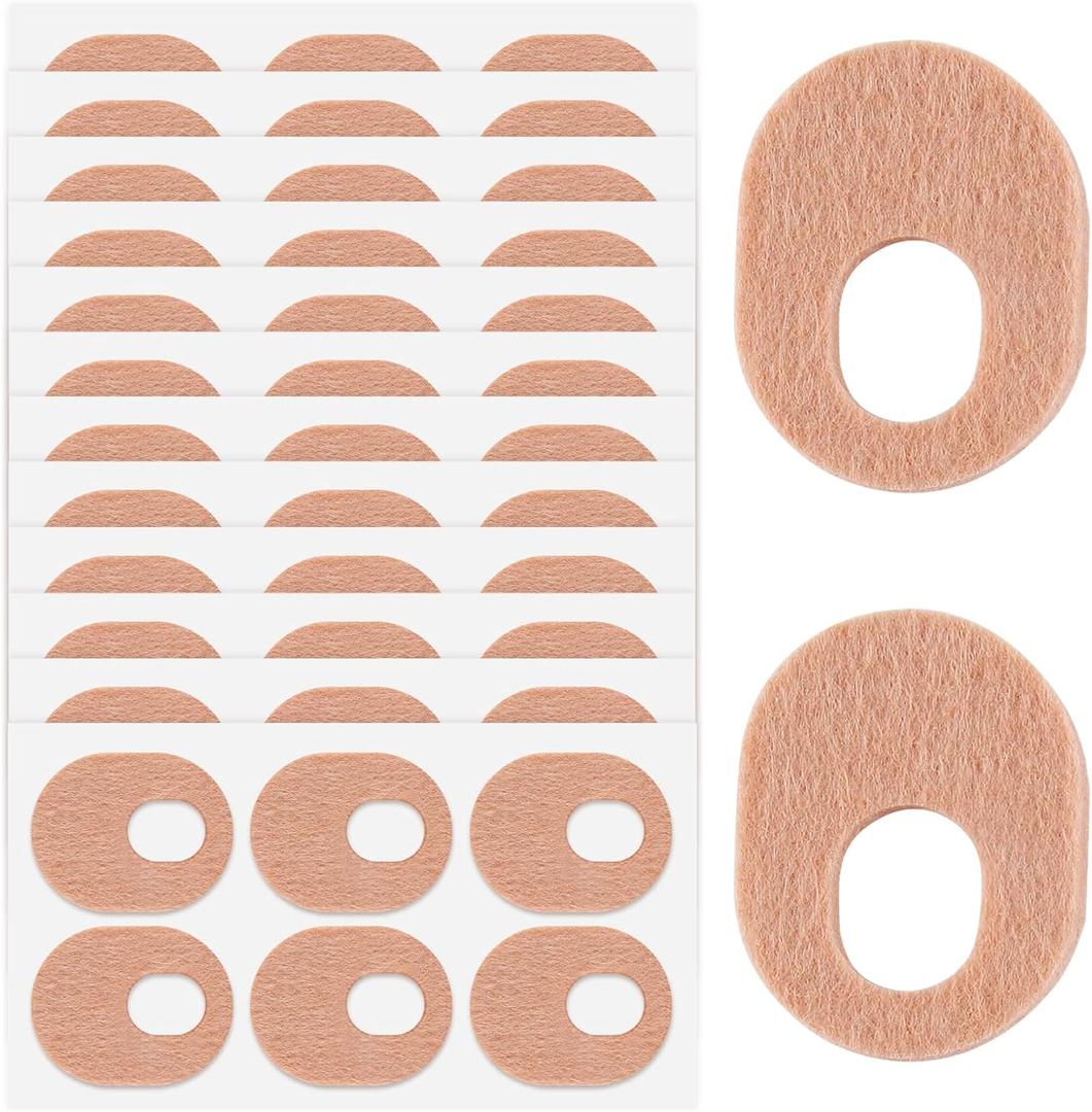 72 Pcs Corn Pads for Toes, Oval Corn Pads to Wear with Shoes, Self Stick Waterproof Callus Cushions for Feet Women Men to Reduce Friction and Pressure