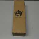 Kevin Textile Throw Pillow Cover Striped Corduroy Plush Texture Velvet Euro Cushion Cover for Bed 24 x 24 inch (60cm) Set of 2 Navy Blue