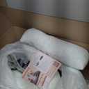 Extra Large Dog Bed, Orthopedic XL Dog Bed with Cooling Gel Memory Foam, Waterproof Pet Bed with Removable Washable Cover, 42" Pet Sofa Couch Dutch Velvet with Bone Toy, Dark Gray