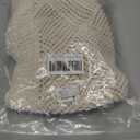 Crochet Beach Tote Bag Woven Mesh Beach Purse Summer Vacation Boho Knit Bag (Apricot)