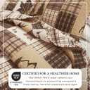 Great Bay Home Lodge Quilt Set - 3-Piece Full/Queen Size Rustic Bedding Set - Lightweight, All-Season, Reversible Bedspread (Deer & Leaf Patchwork)