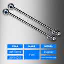 Sway Bar Link Front 2 Pcs, Front Sway Bar Links K750616 K750617, Stabilizer Bar Link for 2011-2018 Explorer, 2013-2018 Police Interceptor Utility (K750616 K750617)