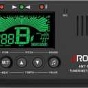 Aroma 3 in 1 Digital Metronome Tuner for All Instruments - Guitar, Piano, Violin, Bass, Ukulele, Trumpet, Flute, Clarinet - Accurate Chromatic Tuner, Metronome, Tone Generator, Easy Operation