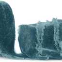 3 x SIMISI RIBBON Dusty Blue Frayed Velvet Ribbon 1.5 Inch Handmade Vintage Ribbon for Christmas Tree, Gift Wrapping, Outdoor, Wreath, Garland, Hair Accessories, Bows Making, Flower Bouquet (6 Yards)