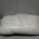 JOTOM Latex Pillow, 100% Talalay Natural Latex Foam Pillow, Soft Sleeping Bed Pillows with Cotton Cover, Queen Size, Perfect for Side/Back Pain, Stomach, Neck, Stress Relief