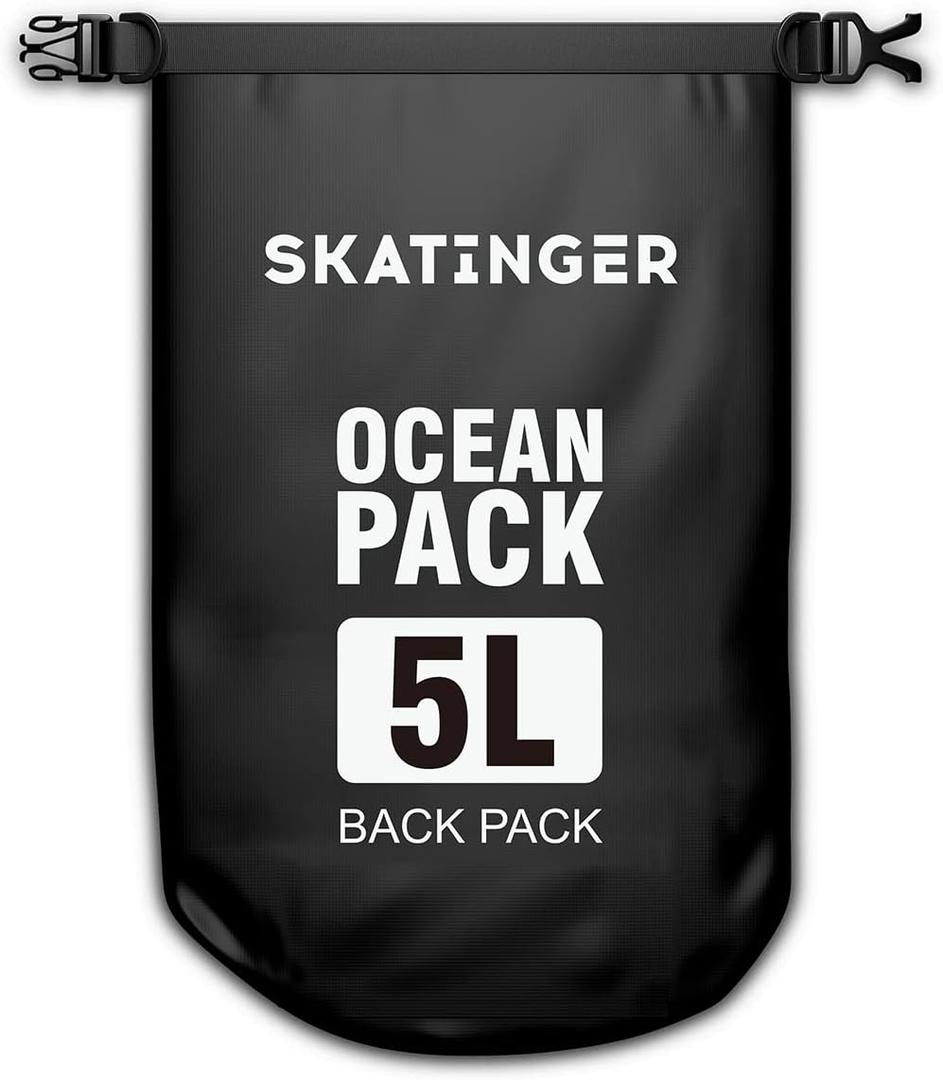 Floating Waterproof Dry Bag 5L for Kayaking, Rafting, Boating, Swimming, Fishing