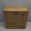 Cesun Small Bathroom Trash Can with Lid Soft Close, Step Pedal, 6 Liter / 1.6 Gallon Stainless Steel Garbage Can with Removable Inner Bucket, Anti-Fingerprint Finish (Brown)