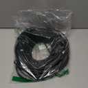 Ultra Clarity Cables Cat 6 Ethernet Cable 100 ft, Outdoor&Indoor 10Gbps Ethernet Cable, High Speed Cat6 Cable RJ45 LAN Internet Cable for Computer, Router, Modem, PS4/5, Xbox, Gaming - Black