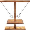 Ring Hook Games for Adults,Hook and Ring Game,Yard Games,Patio Decor,Wooden Hook and Ring Game for Bars,Home,Party,15.5" X 13" Large Size